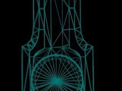 Thermometer 3D Model Low-poly 3D model