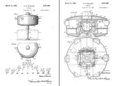 Wallace Leaping Tank 3D model