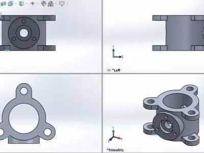Advanced Mechanical CAD Models and Engineering Designs Free 3D model