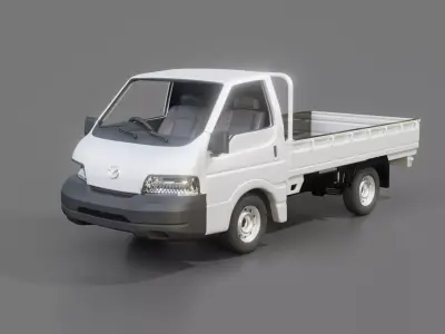 Mazda Bongo Flatbed Truck 3D model