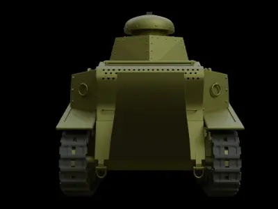 Tank t-18 Free 3D model