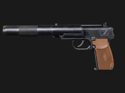 Grau 6p9 PB Low-poly 3D model