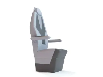 Vehicle Seat 2 3D model 3D model