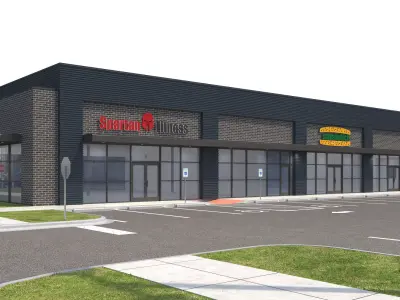 Retail-188 Retail Store 3D model