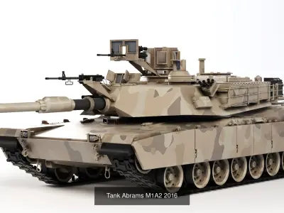 Collection of heavy equipment of the armed forces USA 3D Model Pack