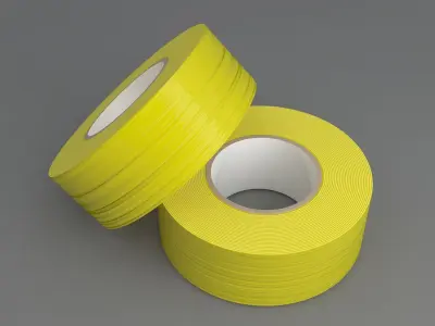 Duct Tape Yellow 3D model