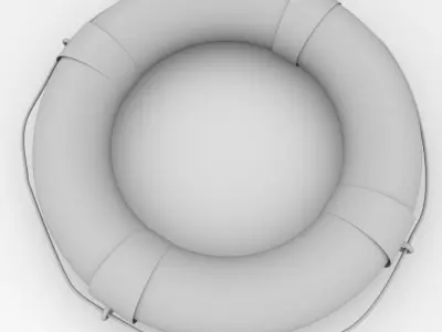 Safety Ring Float 3D model