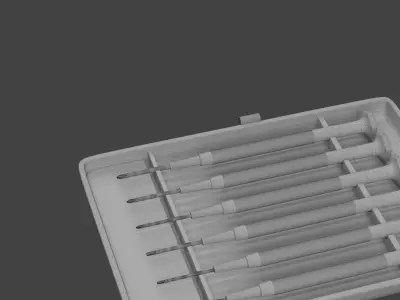 j tech tools Screwdriver Set  3D model