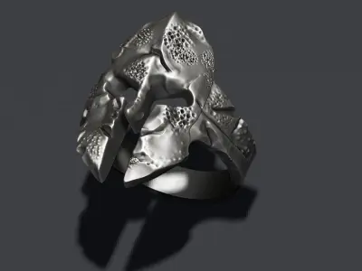 helmet ring 3D print model purchase