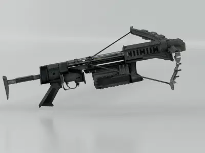 weapons survival pack  Low-poly 3D model