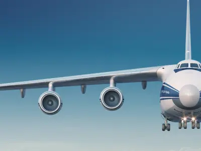 Antonov AN-124 3D model purchase