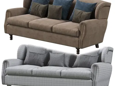 Cinema Sofa 3D model