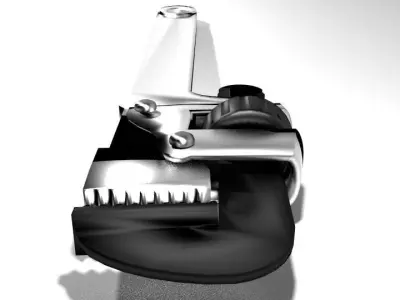 Mechanical Handtools - Pipe Wrench 3D model