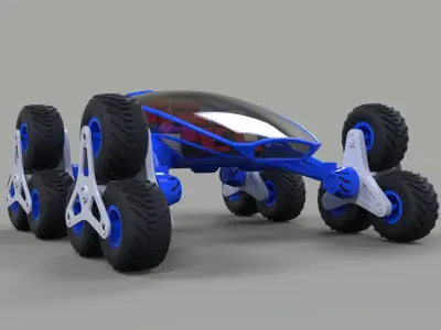 Rover II 3D model