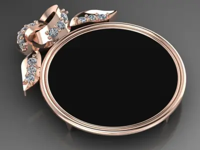 luxury pendant for women  3D print model