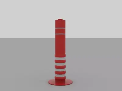 Traffic Pontoon Low-poly 3D model