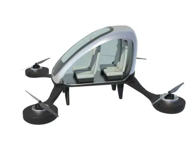 Passenger Drone 3D model