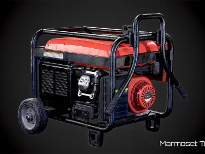 Portable Generator 3D model buy