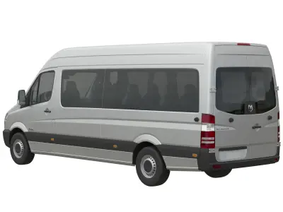 Dodge Sprinter 2500 Minibus L3H2 3D model