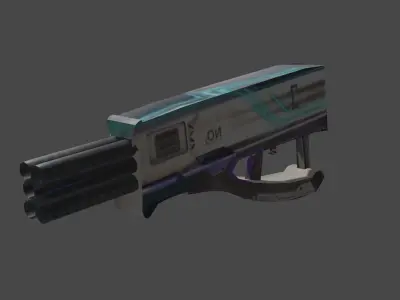 Gl-2020 Brezzy Low-poly 3D model
