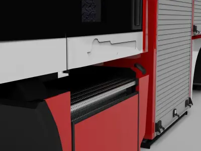 Schlingmann VARUS Castra with Teamcab 3D model
