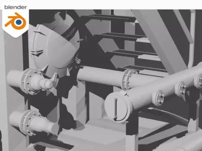 Storage Tanks - Tanques de Almacenamiento 3D model