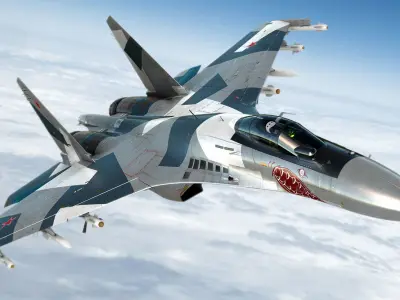Su-35 Super Flanker 3D model purchase