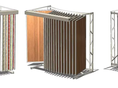 Tile display stand 3D model