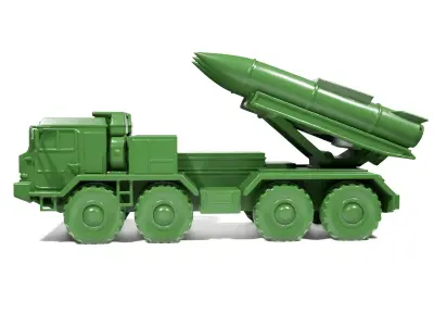 Missile launcher 3D print model