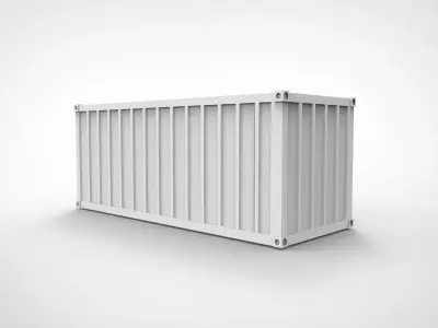 Container Ship 20ft  3D print model