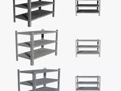 Rack Metals Series ContainerKeepItems G1 N1-3 3D model