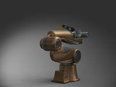 Robotic arm factory biomech hand helper  3D model