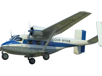 Antonov An-14 Pchelka 3D model