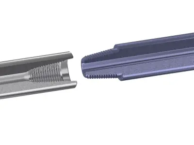 PIN and BOX 2 3I8 Reg 3D model