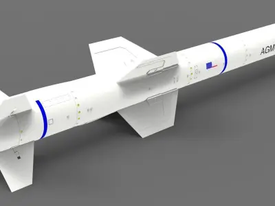 rocket 05 3D model