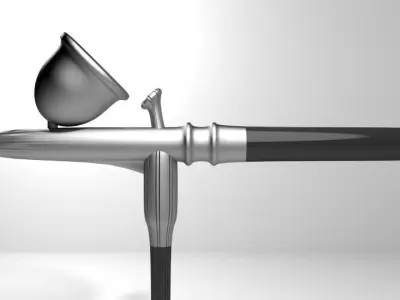 Airbrush Type 1 3D model