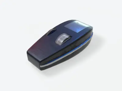 Phaser Gun Type 1 Classic Low-poly 3D model
