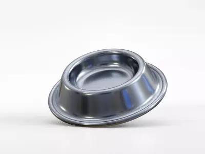 Pet Bowl Bowl Low-poly 3D model