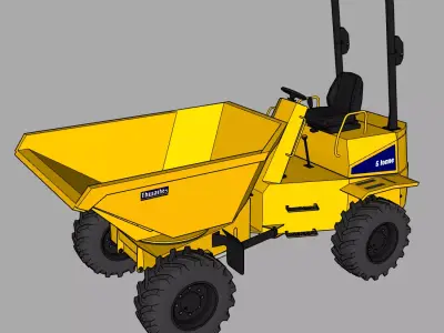 Dumper Thwaites 6t 3D model
