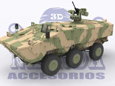 VBTP-MR GUARANI 3D model