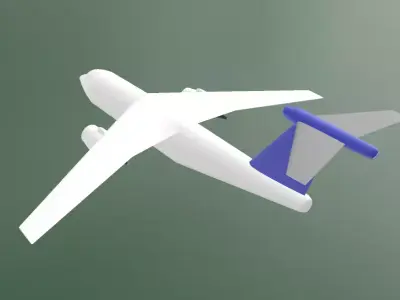 Fictional Jetliner Do-328JET Inspired series 3D model