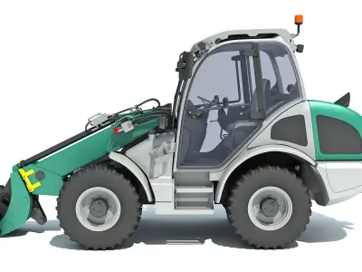 Wheel Loader 3D model