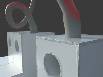 Circuit Breaker-Fuse Free 3D model