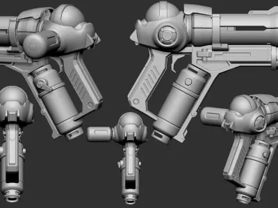Mei Endothermic Blaster  3D model
