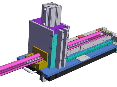 A7M lip cutting assembly 3D model