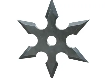 Ninja Star 3D model