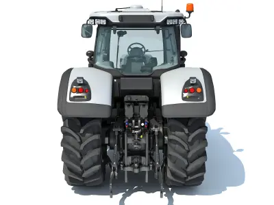 Valtra Tractor 3D 3D model