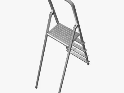 Step Ladder 2 3D model