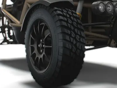 Ariel Nomad 2023 wheel 3D model