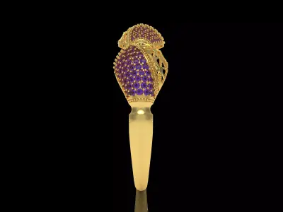 Art Deco Bracelet 43 3D print model